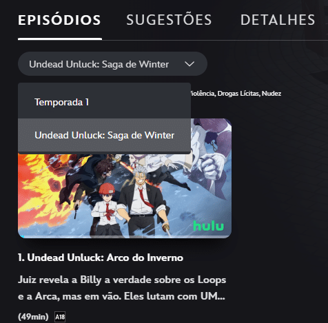 image-1 Disney+ estreia Casamento Sangrento 2 e adiciona Undead Unluck: Arco do Inverno