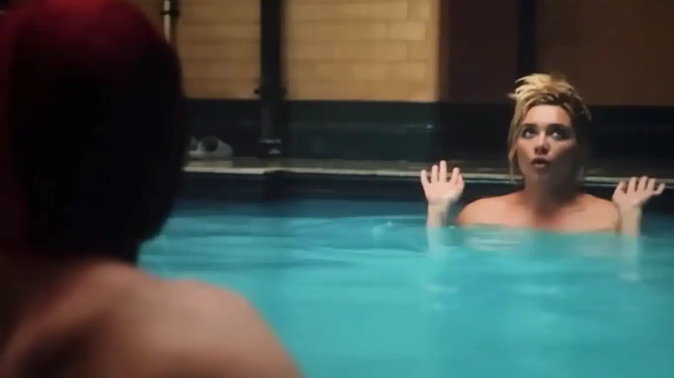 1000200646 Florence Pugh brinca com cena de nudez em Homem-Aranha: Um Novo Dia