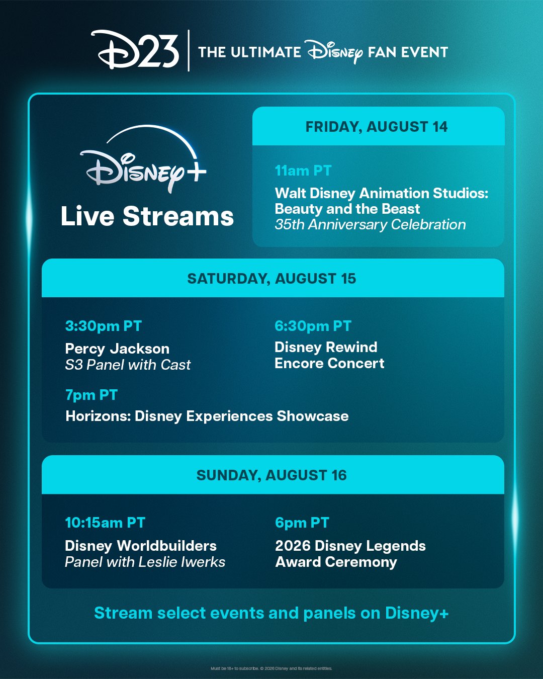 1000201402 Disney+ vai transmitir ao vivo grande painel da D23 2026