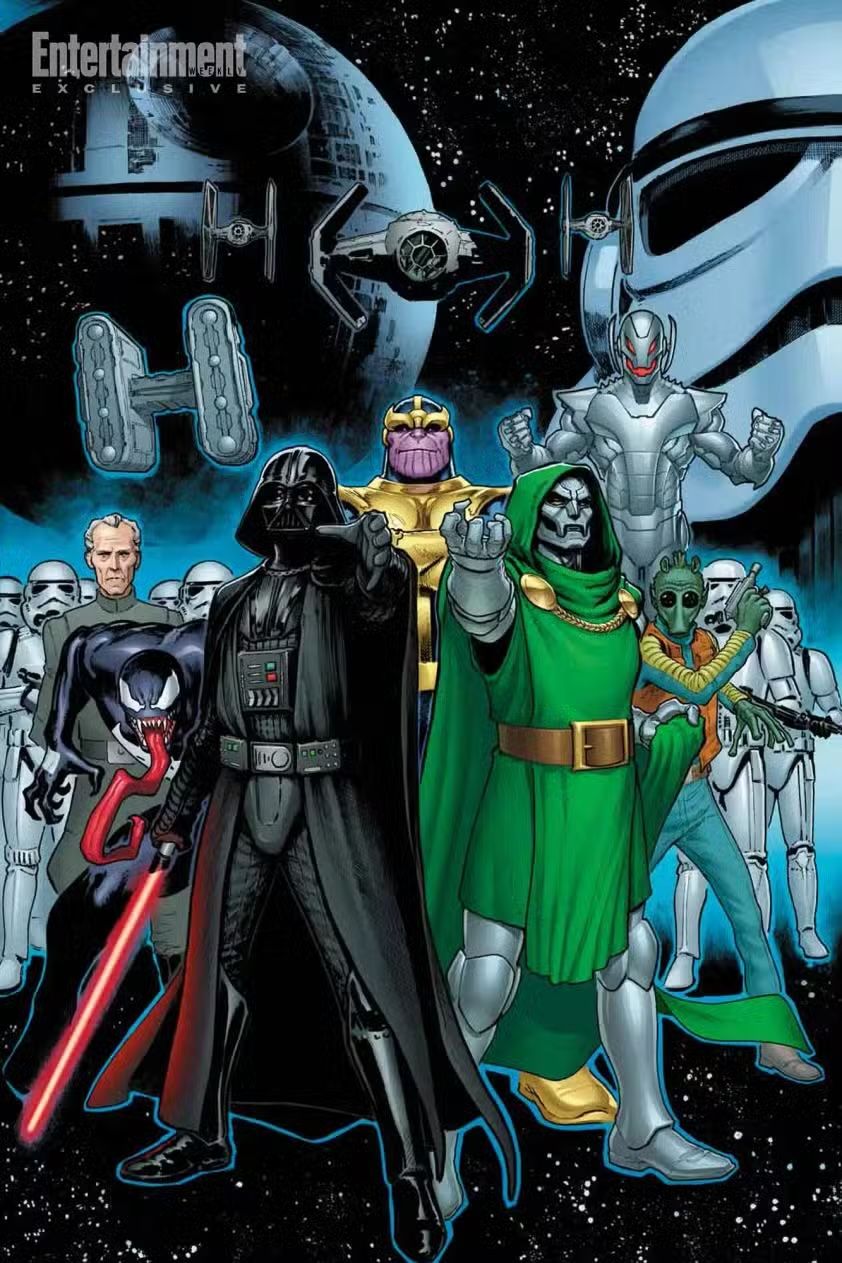 1000201542 Marvel e Star Wars terão primeiro crossover oficial, com Luke, Homem-Aranha, Vader e Doutor Destino