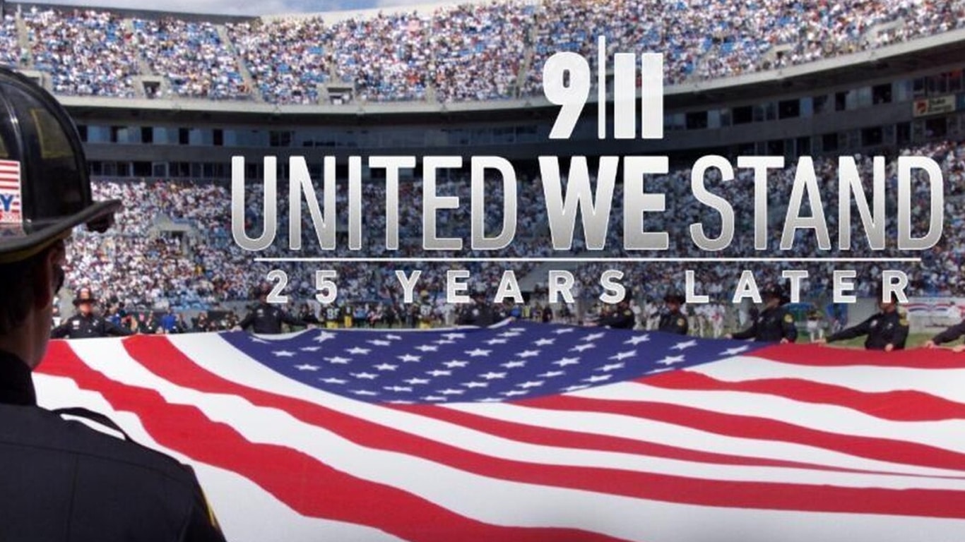 9-11-United-We-Stand-25-Years-Later O Mandaloriano e Grogu lidera os lançamentos da semana no Disney+ (31/08 a 06/09)