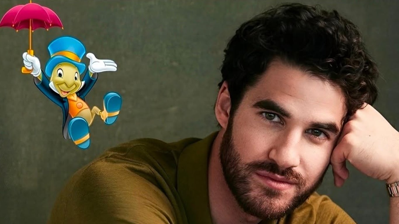 Darren-Criss-Grilo-Falante Astro de Glee será o Grilo Falante em novo filme de Descendentes