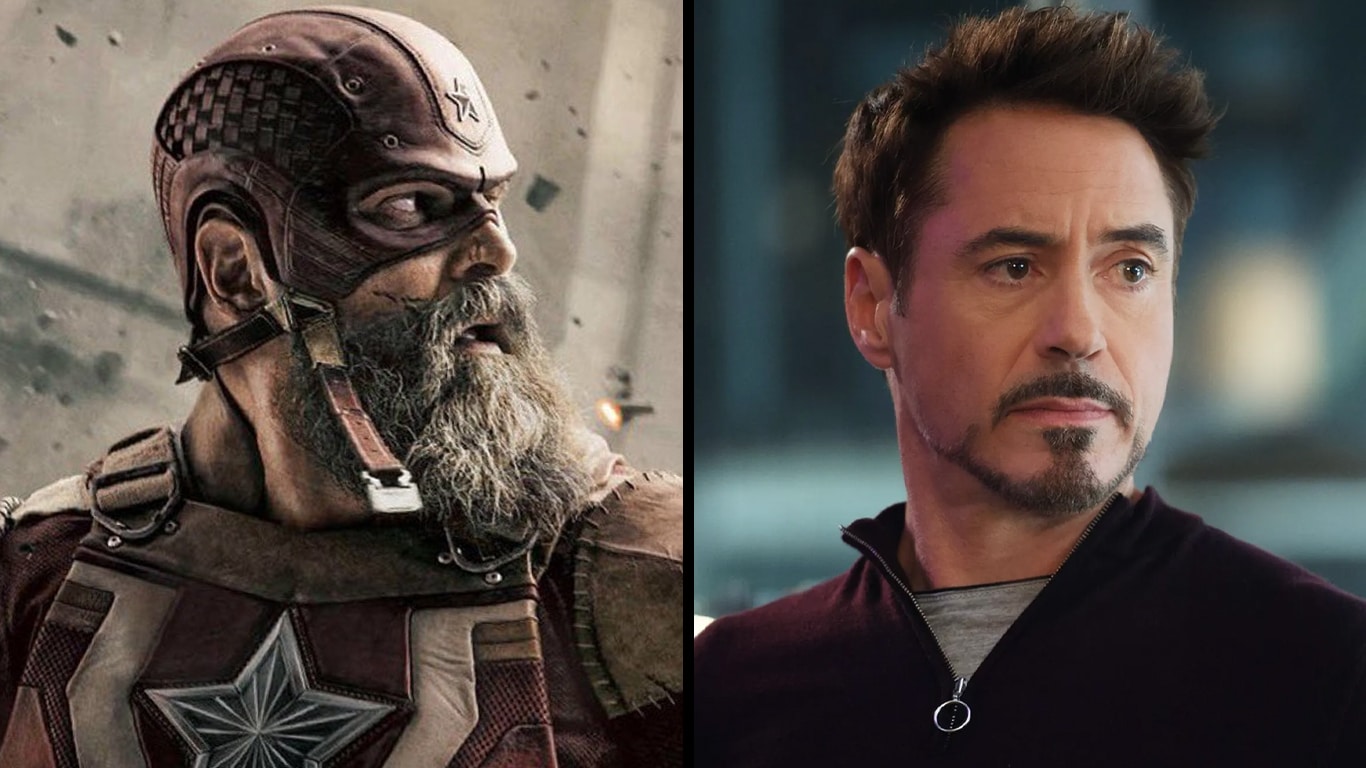 Guardiao-Vermelho-e-Tony-Stark David Harbour revela frase sobre Tony Stark em Vingadores: Doutor Destino