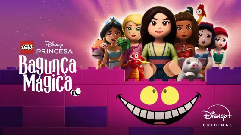 LEGO-Disney-Princesa-Bagunca-Magica LEGO Disney Princesa estreia no Disney+, mas novo reality de Khloé Kardashian não chegou