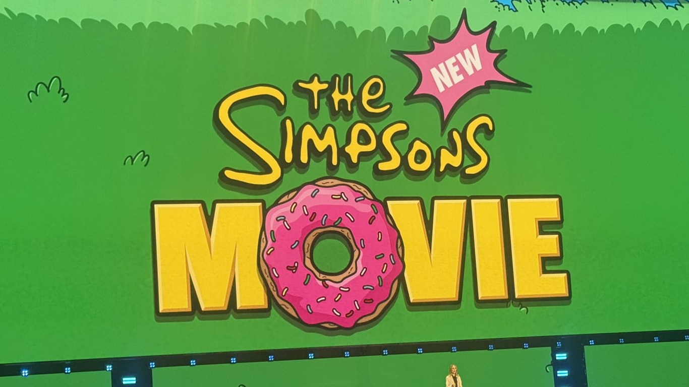 O-Novo-filme-dos-Simpsons- Novo filme dos Simpsons mostra toda Springfield correndo atrás de uma bola
