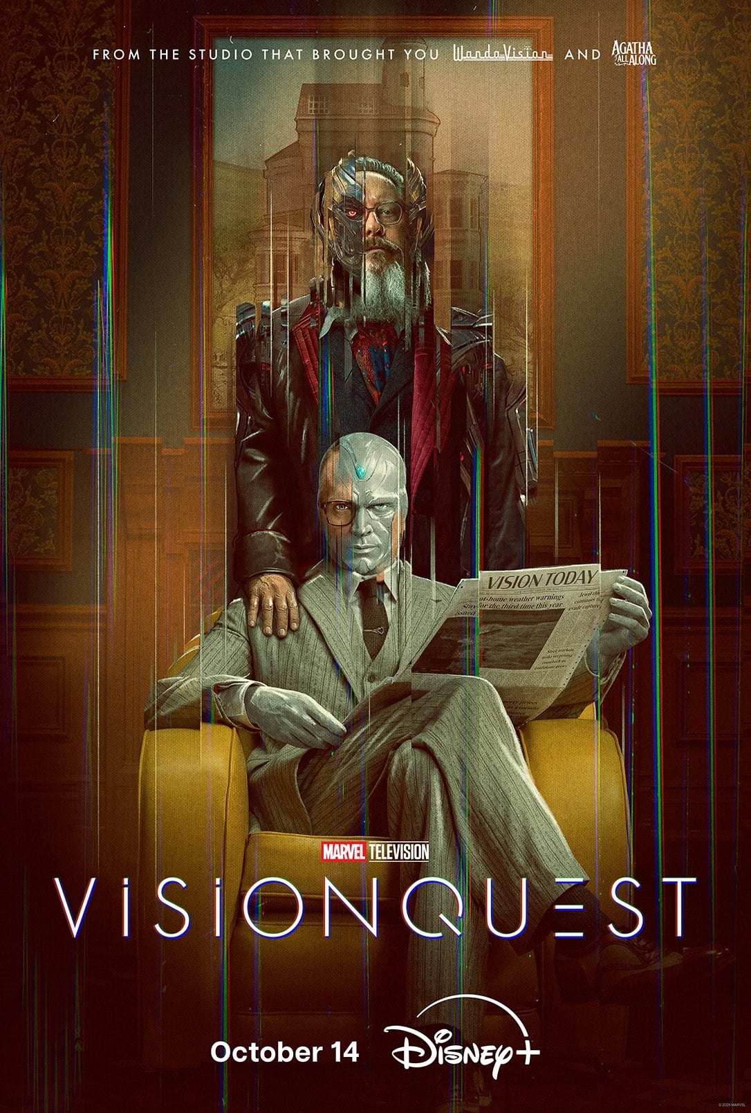 Poster-VisionQuest Trailer de VisionQuest coloca Visão em busca de respostas sobre sua própria existência