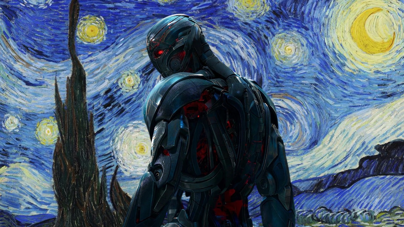 Ultron-pintor Ultron virou pintor em VisionQuest, confirma James Spader