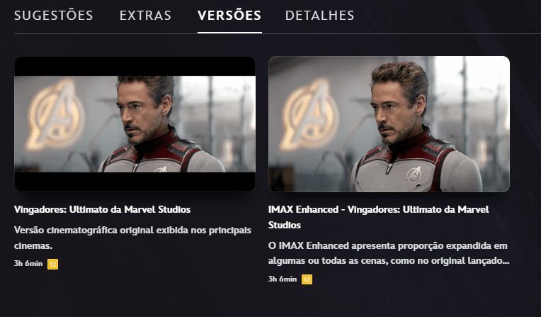 image-52 Vingadores: Ultimato Encore já está no sistema do Disney+, mas sua página ainda está escondida
