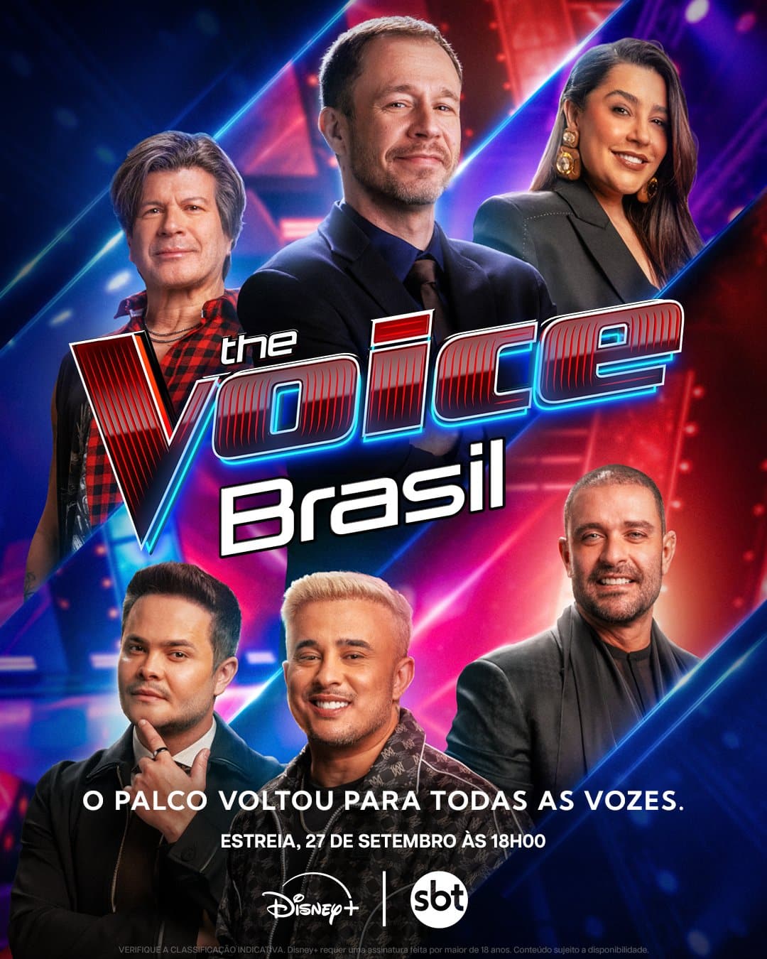 1000211494 The Voice Brasil 2026 antecipa estreia e muda de horário no Disney+ e SBT