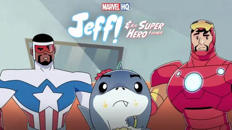 Jeff-and-His-Super-Hero-Friends Disney+ encerra setembro com 4 estreias de séries e novos episódios