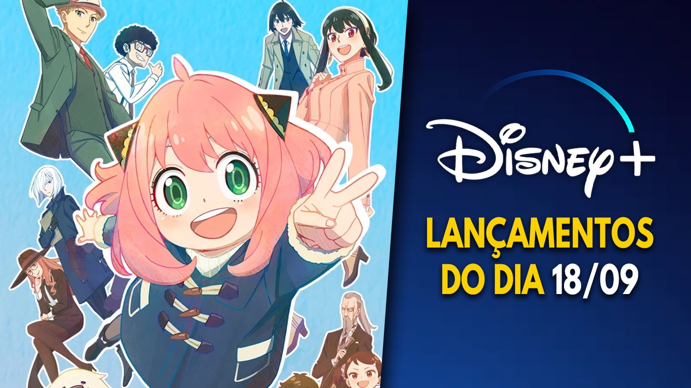 Lancamentos-Disney-Plus-do-dia-18-09-2026 Spy x Family e Suzume chegam ao Disney+ junto com outras novidades não divulgadas