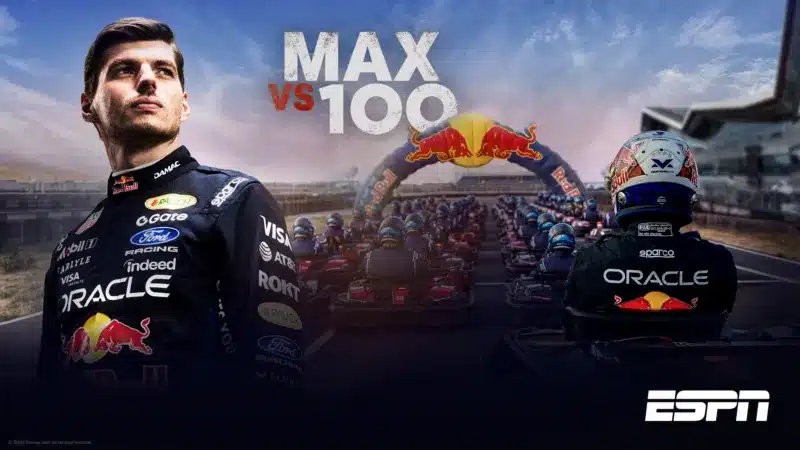 Max-vs-100-2026 Outlander, Max Verstappen, vampiros e mais: os lançamentos da semana no Disney+ (14 a 20/09)