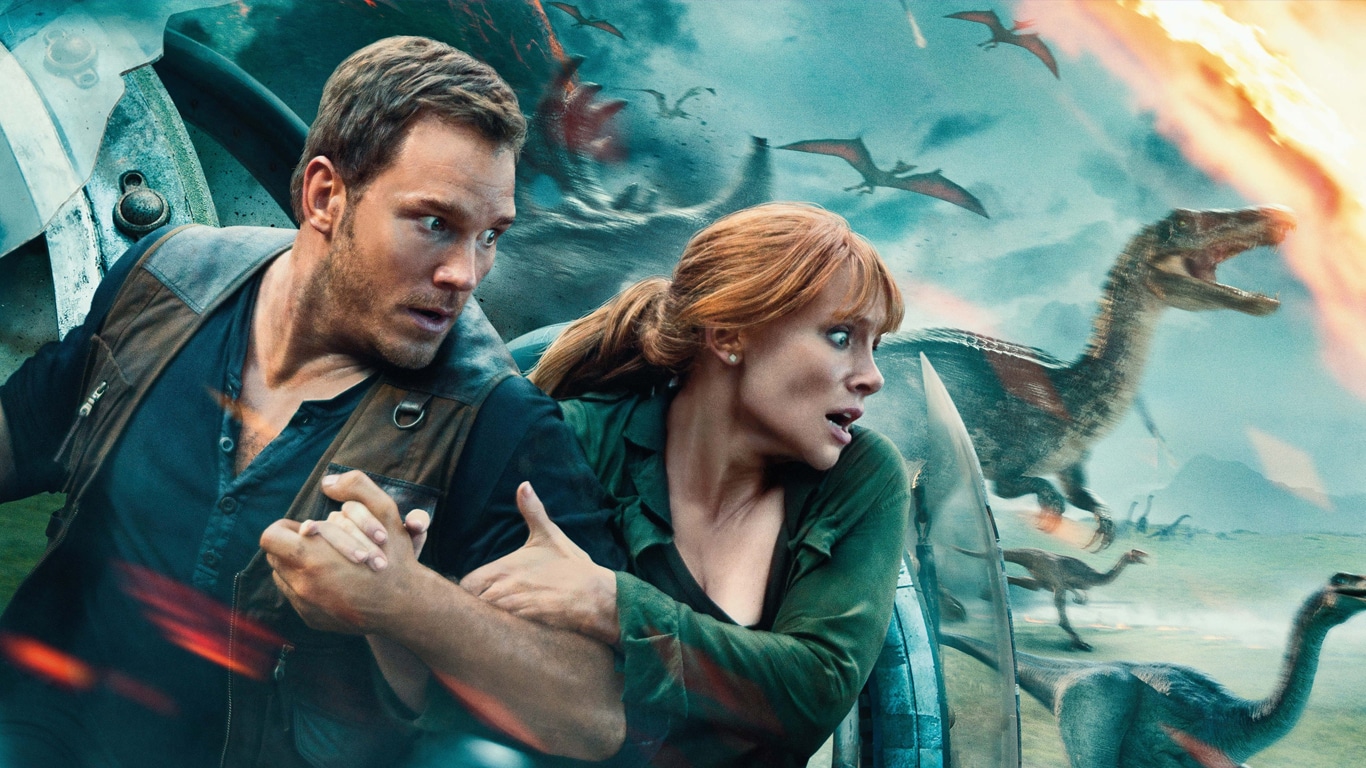 Jurassic-World-Reino-Ameacado Filmes somem, reaparecem e desaparecem outra vez no Disney+ em apenas 3 dias