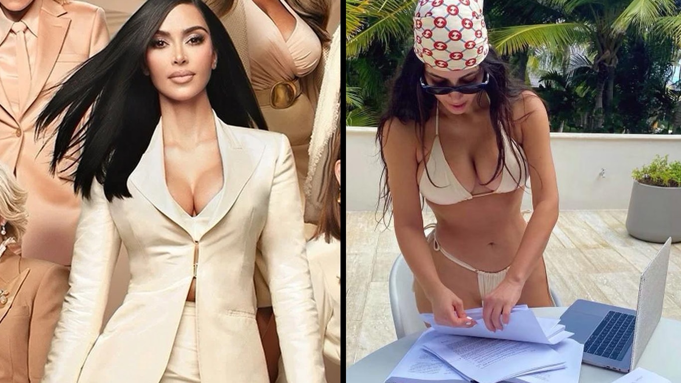 Kim-Kardashian Kim Kardashian usa reprovação no exame da Ordem como piada em Tudo É Justo 2