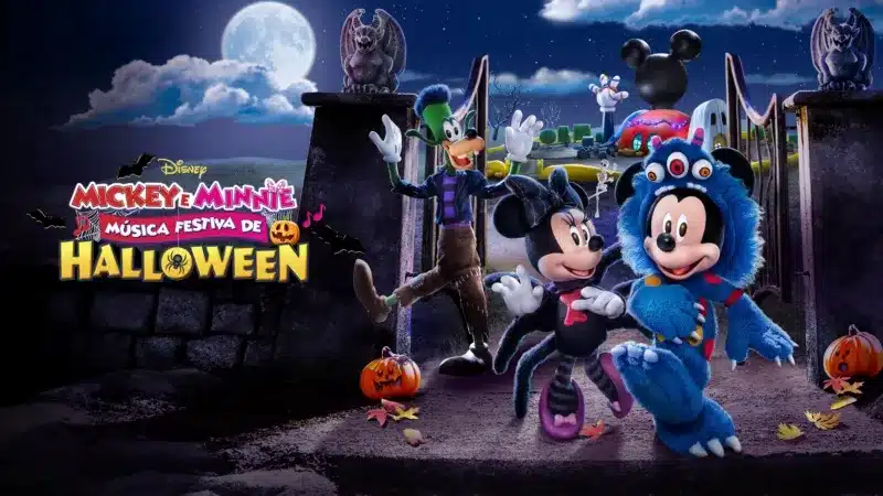 Mickey-e-Minnie-Musica-Festiva-de-Halloween Três séries de The Real Housewives retornam ao Disney+ junto com novidades de animação
