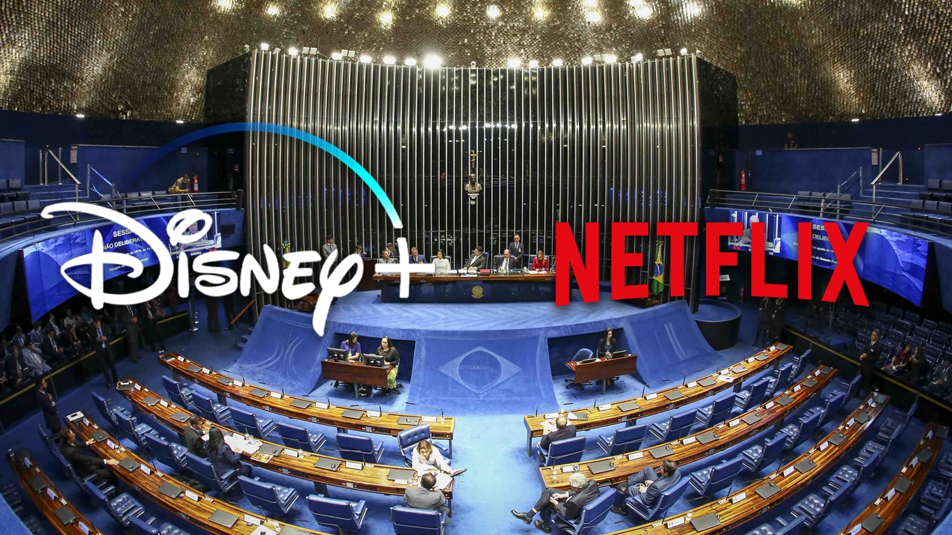 Senado-Federal Novo Senado pode mudar regras que afetam Disney+, Netflix e outros streamings
