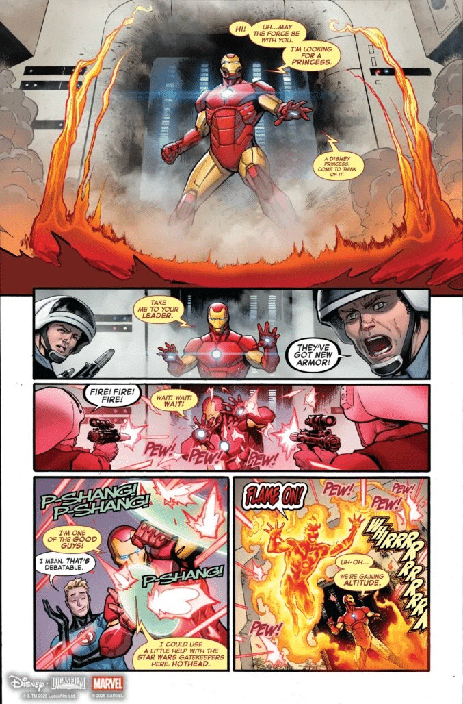 image-28 Homem de Ferro invade Star Wars e Darth Vader ganha a Manopla do Infinito em novo crossover