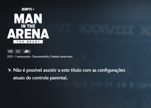 image-29 Disney+ tira do ar série de Tom Brady após quase 5 anos e exibe mensagem que não faz sentido